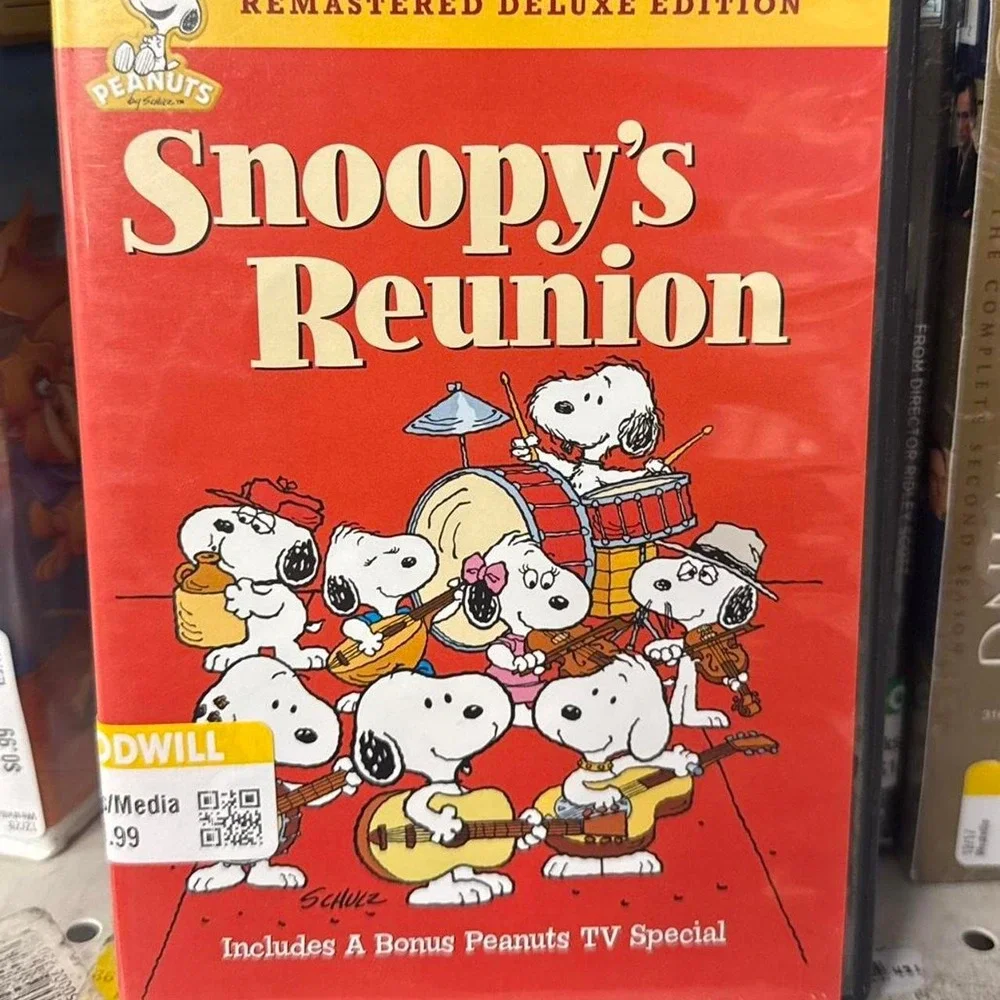 Peanuts Snoopy's Reunion DVD